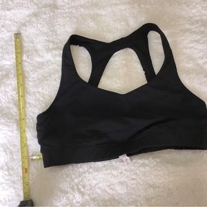 Lululemon black sports bra
